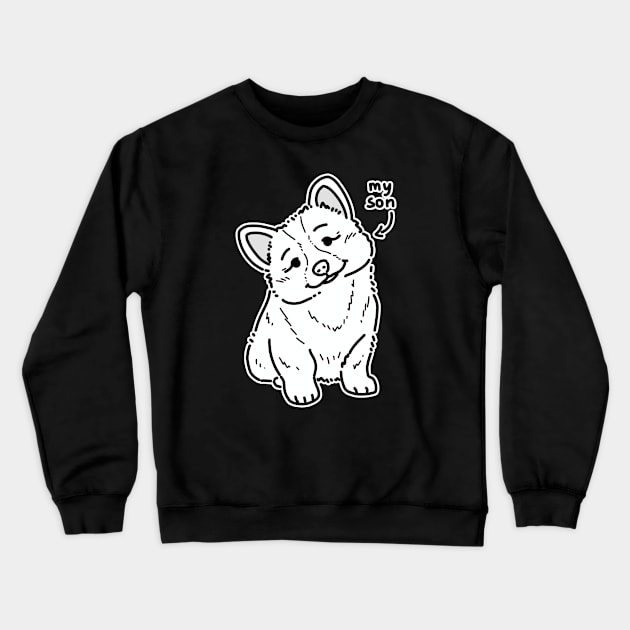 My son Crewneck Sweatshirt by Pipopppa